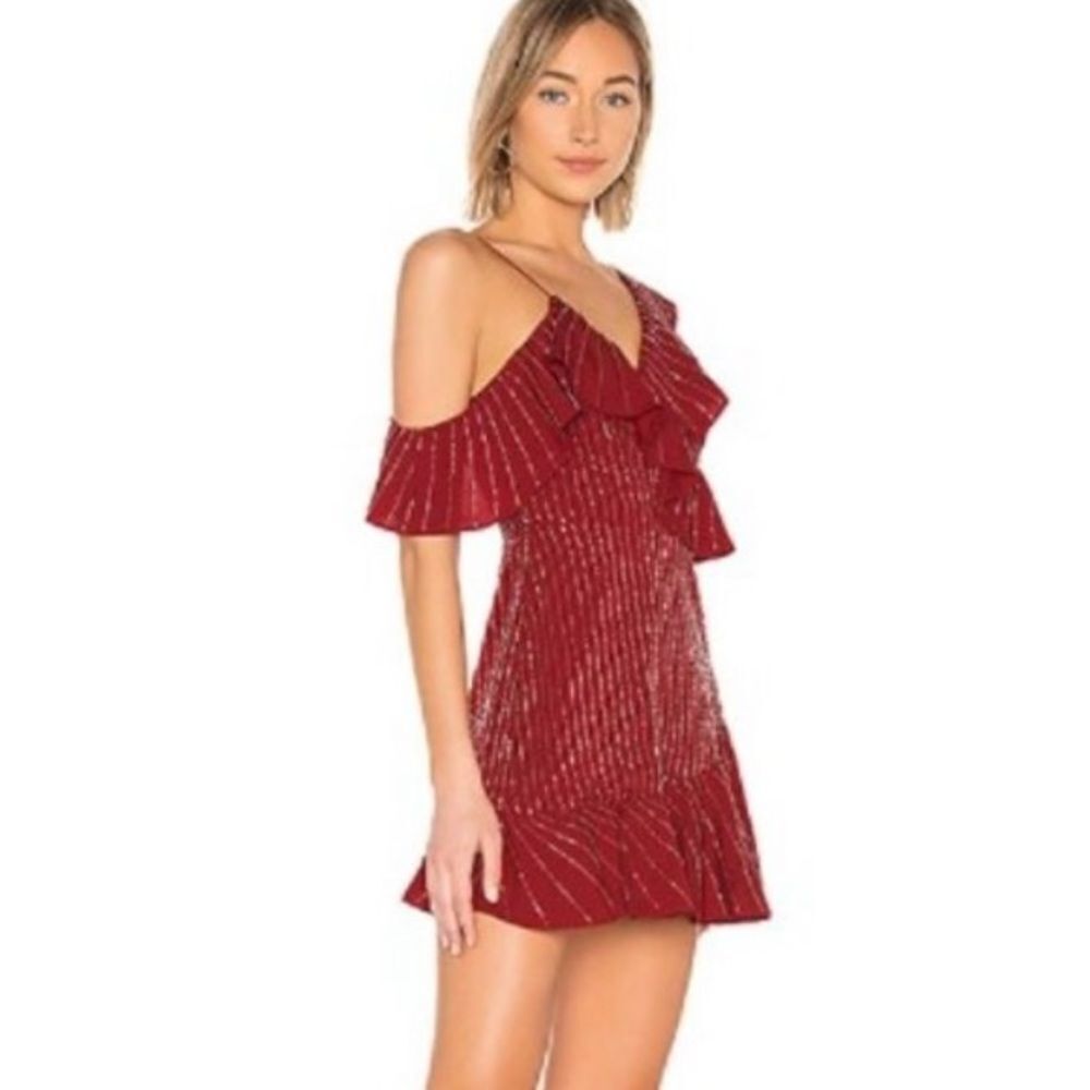 Lovers & Friends Beaded Jenny Dress nwt‎
